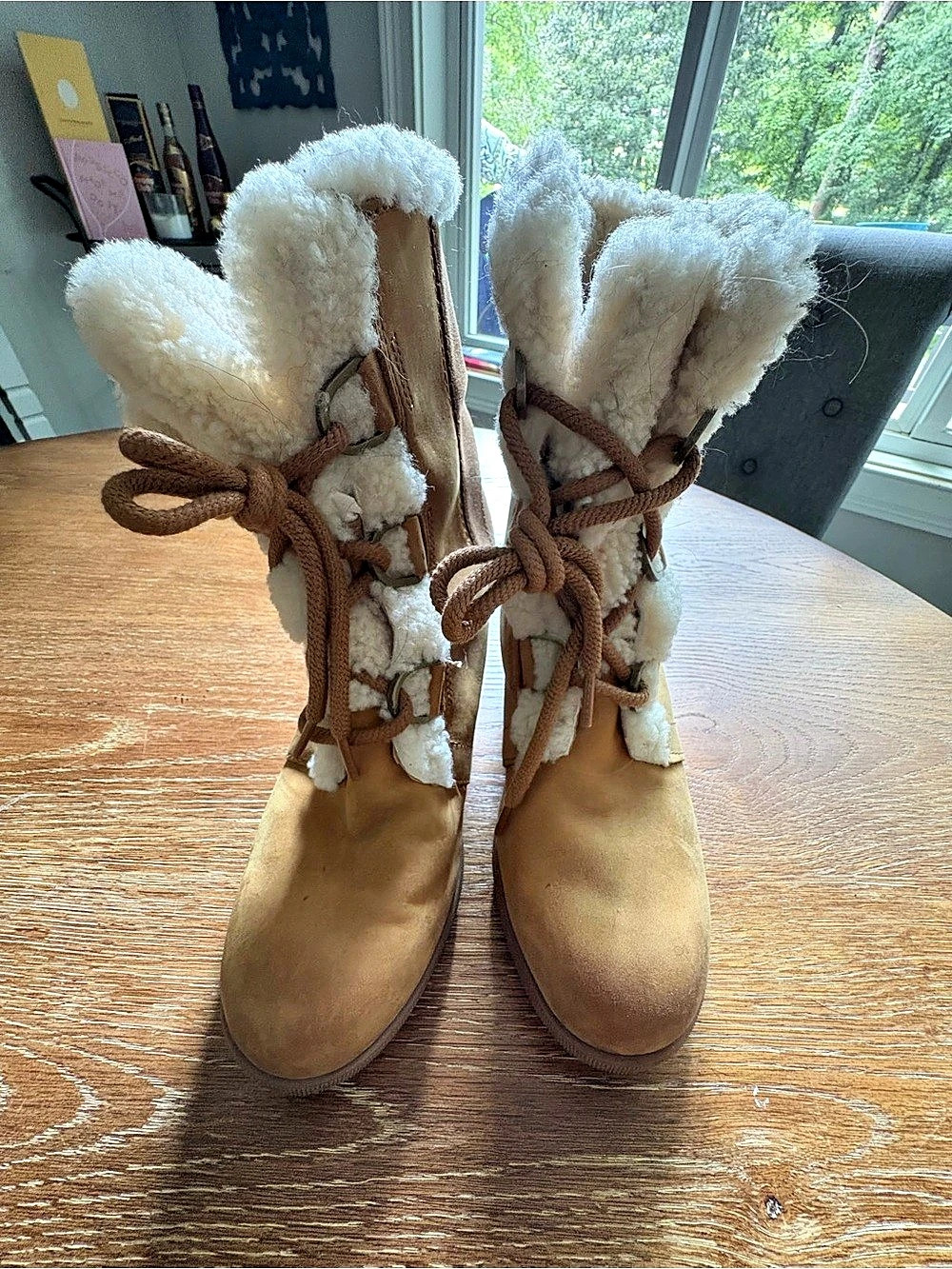 Sorel Joan of Arctic Wedge Mid Shearling Boot Wedge Mid Shearling Boots size 8